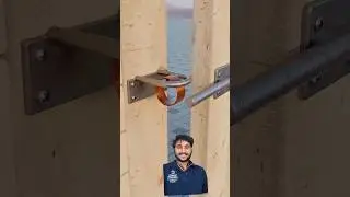 Automatic Swing Gate Latch Design Idea #shorts #youtubeshorts #viral