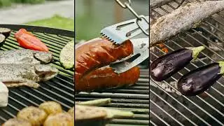 Bras&eacute;ro XXL CookKing VIKING &ndash; Foyer ext&eacute;rieur robuste et design pour vos soir&eacute;es