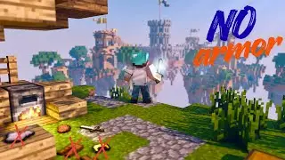 No armor challenge minecraft skywars