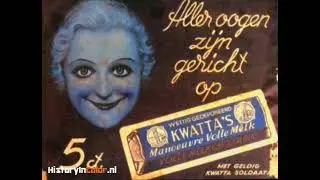 Aller ogen zijn gericht op Kwatta (ingekleurde film, colorized foottage), The Ramblers. Chocolade