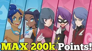 MAX 200k Points! High Score Event Water/Psychic Conqueror | Pok&eacute;mon Masters EX