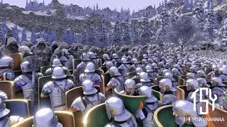 18.000 Romans vs 14.000 Wild Mans- Ultimate Epic Battle Simulator 2- UEBS 2