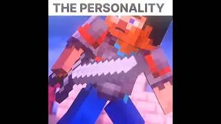 The personality || Minecraft edit || #most #viral #shorts