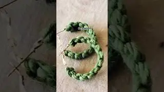 Macrame earrings ||#macrame #earrings #shotsvideo #diy @macrameknotslata