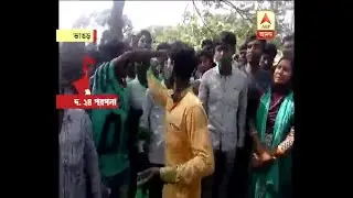 Celebration of TMC workers and supporters after win of Hakimul Islam at Bhangor