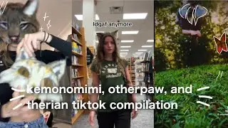 🌻🌿- kemonomimi, otherpaw and therian tiktok compilation - 🐾 ⋆˚꩜｡⋆₊⊹