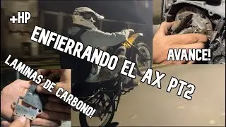Enfierrando el Ax100 Pt2 Modificamos flapera y le damos mas avance!!!