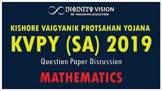 KVPY (SA) 2019 I Question Paper Discussion | MATHEMATICS