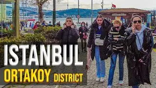 ORTAKOY Istanbul walking tour 2022 | Watch the beauty of this beach