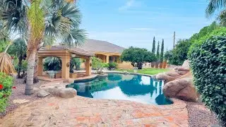 Incredible Queen Creek Arizona Home Tour $1,495,000 3,232 Sqft, 4 Beds, 2.5 Baths Resort Style Pool