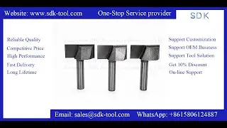 Cleaning Bottom CNC Router Bits For Wood - High Precision