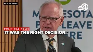 'This is a decision I make!' Minnesota Gov. Tim Walz on dropping re-election bid