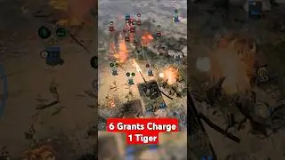 6 Grants CHARGE 1 Tiger Tank #companyofheroes3