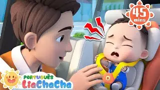 LiaChaCha em Português ☀️ Ponha o Cinto, Bebê | Música Infantil & Canção de Ninar