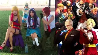 Cosplay Retas - Chicas Garou vs Oswald, King y Mr. Big