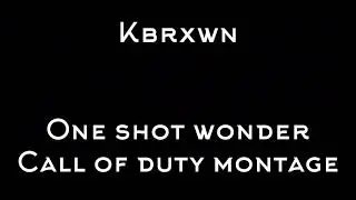 One shot wonder- Ax-50 call of duty montage