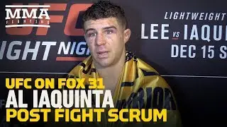 UFC on FOX 31: Al Iaquinta Would Like Tony Ferguson Next, Believes He Can Finish Him - MMA Fighting