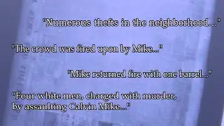 Reading between the lines: Remembering the Mike family, lynching victims