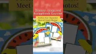 A Bug&rsquo;s Life 12x12 Scrapbook Layout 🍉🐞 | Disney Scrapbooking Magic #Scrapbooking #DisneyCrafts