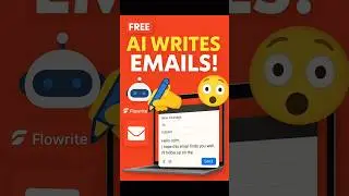This FREE AI Tool Writes Emails in Seconds! 🤖📧 Must Try! #AItools #Flowrite #SmartTechBuzz #Shorts