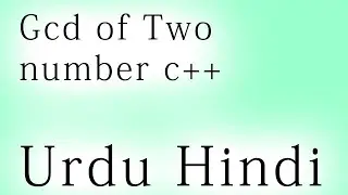 program to find hcf in c++