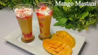 Mango Mastani recipe | Mango Mastani Milkshake Mango Ice Cream |