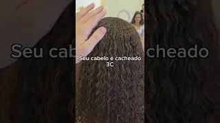 Cabelo cacheado 3C &eacute; assim #cachos #midyacachos