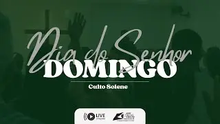 🔴 Culto ao Senhor | 11/janeiro/2026 | Pr. Tiago Ramos