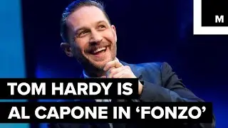 Tom Hardy as Al Capone is Virtually Unrecognizable