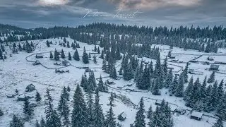 Iarna in Muntii Apuseni | Lacul Belis  |  Marisel | - Cinematic Drone