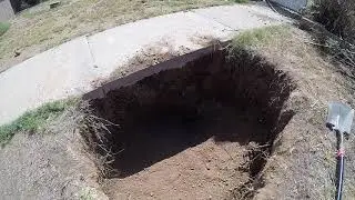 Filling In Sink Hole