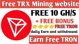New Free trx mining website 2025 - Free TRON mining website - Free trx earn and Withdrawal