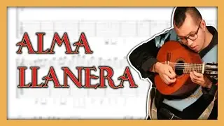 Cómo tocar ALMA LLANERA | Barítono y bandurria | partitura cifrada