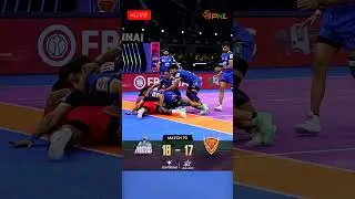 Ajinkya Pawar's super raid vs Haryana Steelers in Match 70 #PKL12 | Pro Kabaddi League #shorts