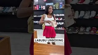 Она получила бирюзовый 🩵 #labubu #popmart #blindbox #labubuunboxing #viral #reels