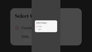 Radio button  |  how to style a radio buttons with CSS. #webdesign