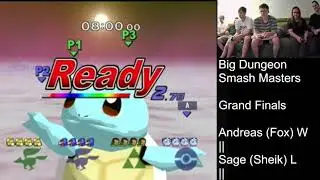 ShinerCCC + Gatch (blue) vs kinkeyding + waldo (green) - Big Dungeon Smash Masters - doubles part 4