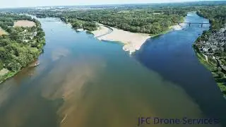 ✨ Montsoreau, France | Stunning Aerial Drone Tour of the Village, Loire River & Ch&acirc;teau.