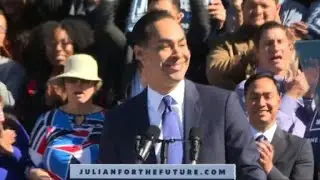 Julian Castro announces 2020 presidential bid