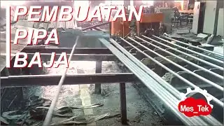 Процесс производства стальных труб