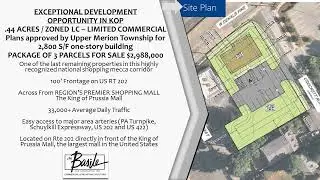 EXCEPTIONAL DEVELOPMENT OPPORTUNITY IN KOP