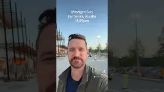 Фэрбанкс, Аляска, полуночное солнце #докторрич #аляска #фэрбанксаласка #полуночное солнце #доктор...