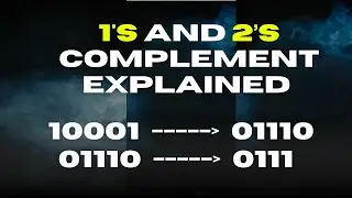 Binary Addition & Subtraction | 1's & 2's Complement Made Easy