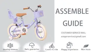BIXIKE Doll Bike Assembly Guide Video