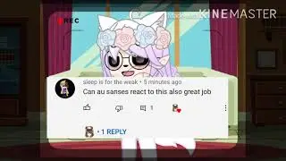Sans au React to bad apple//frans??//ty u all for the Support :3