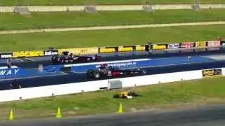 Modified Eliminator qualifying @ Sydney Dragway 140914