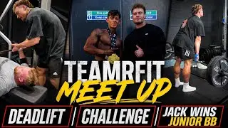TEAMRFIT MEET UP | CLIENT SHOW DAY | DEADLIFT CHALLENGE - 140KG FOR CARDIO!