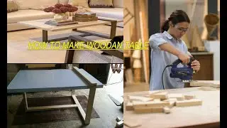 How to make wooden Centre table
