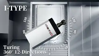 High-Performance ATC/B-Axis Turn-Mill CNC Machining Center FCL-20BTS