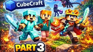 CubeCraft Server Block Wars 🔥(part-3)
